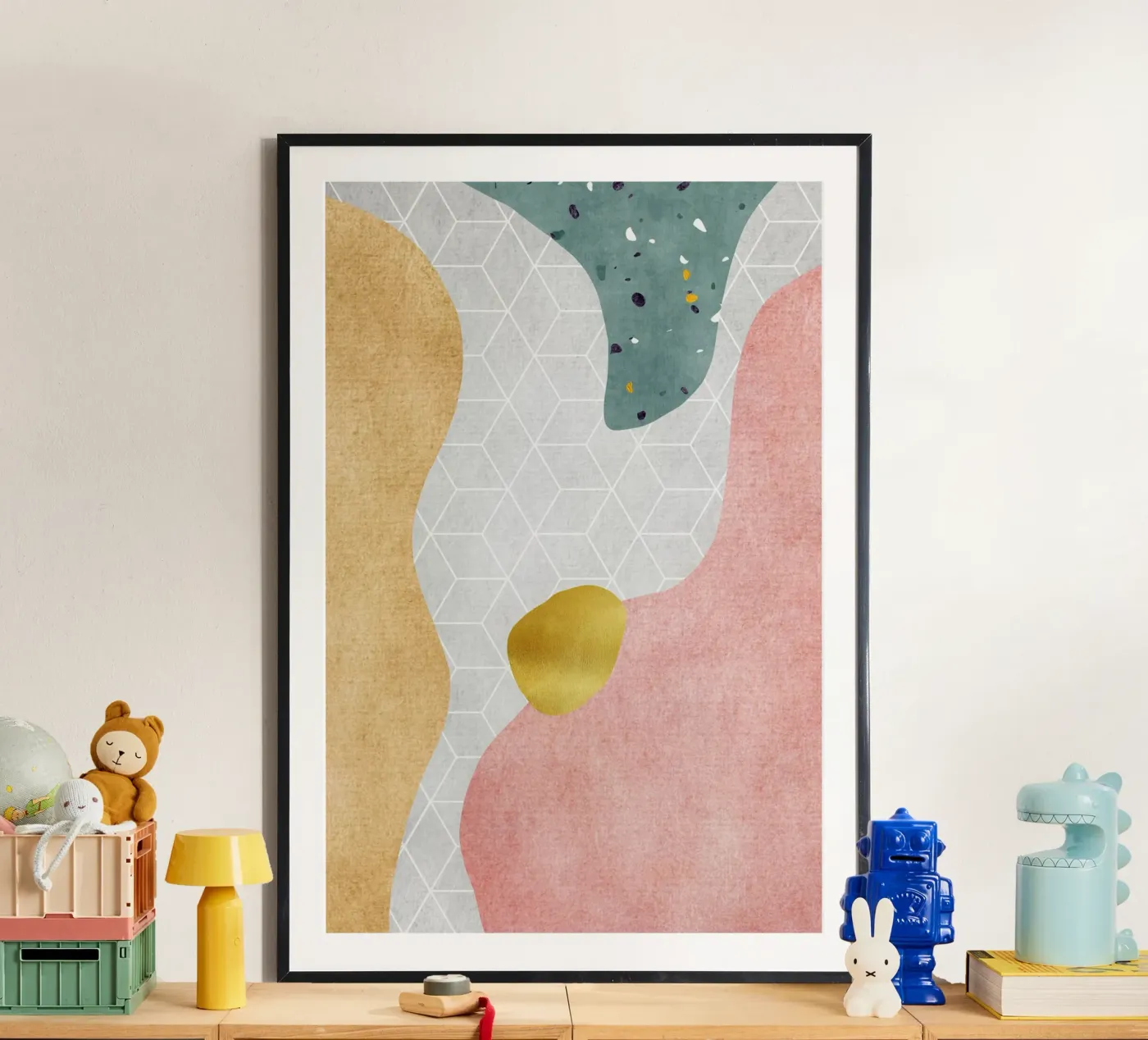 Geometric Harmony No 4 poster da treechild