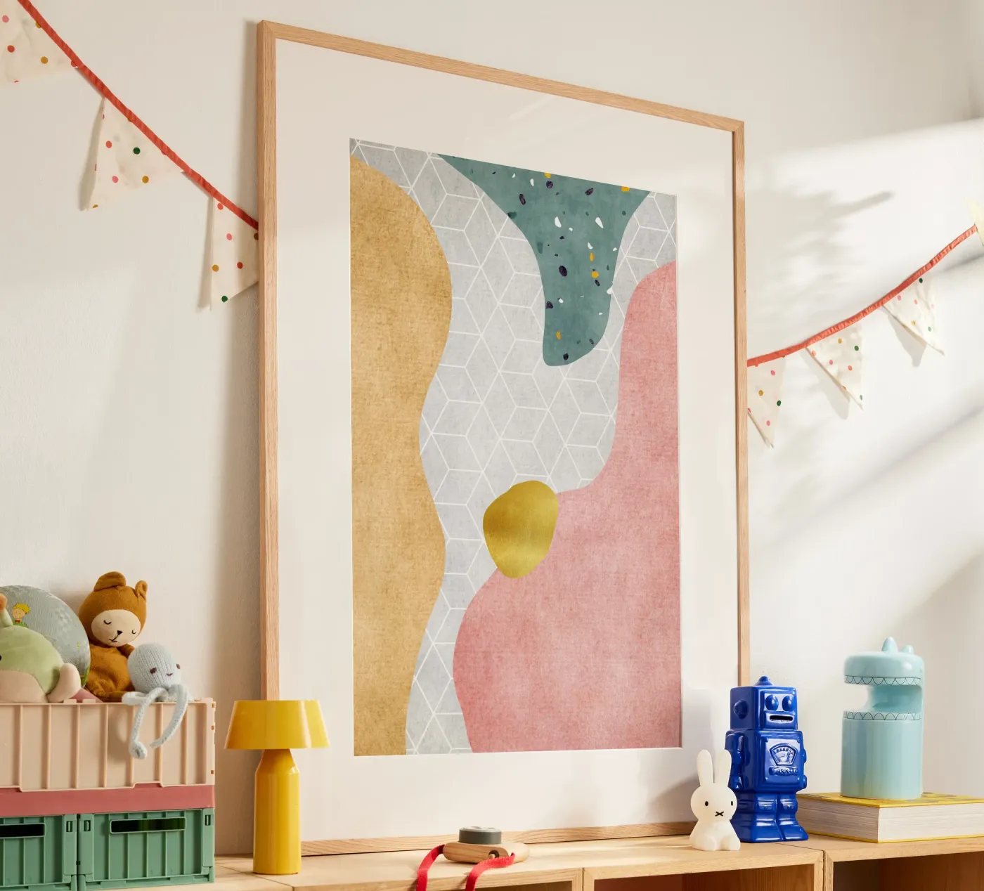 Geometric Harmony No 4 poster da treechild
