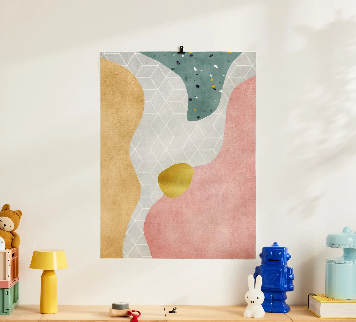 Geometric Harmony No 4 poster da treechild
