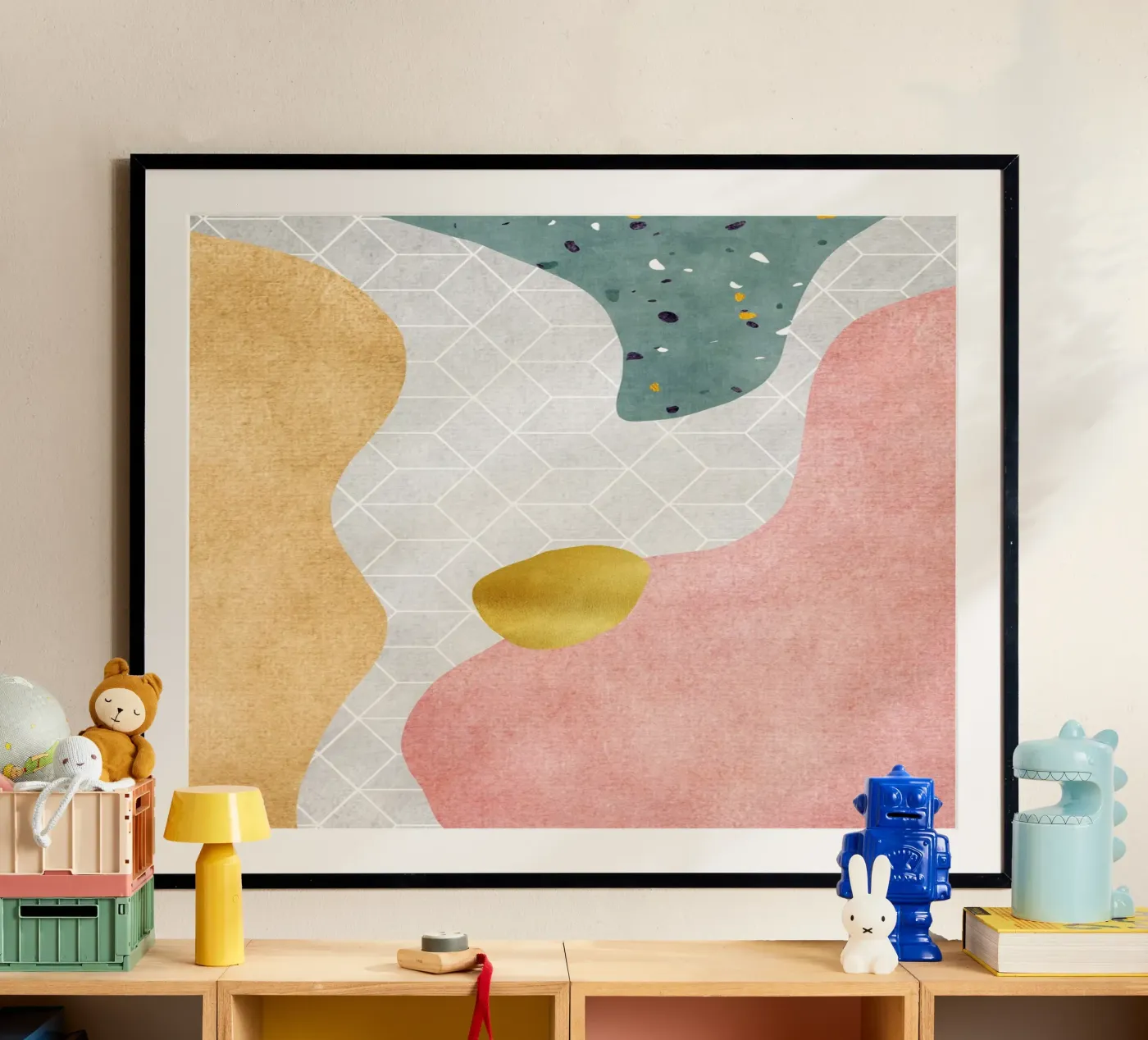 Geometric Harmony No 4 poster da treechild