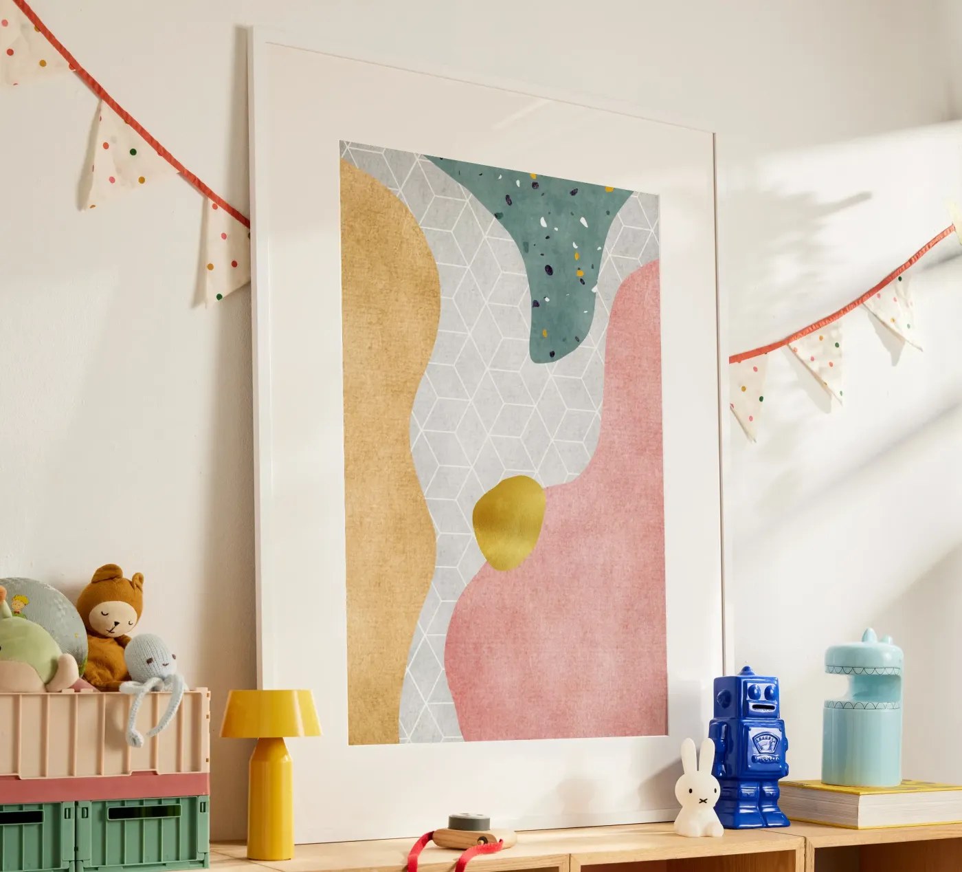 Geometric Harmony No 4 poster da treechild