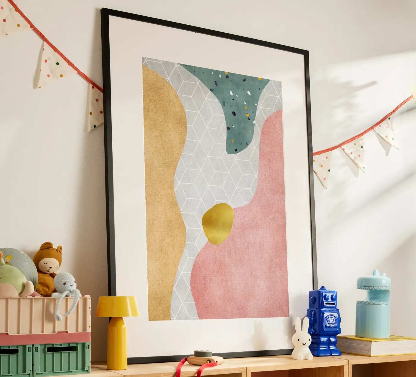 Geometric Harmony No 4 poster da treechild