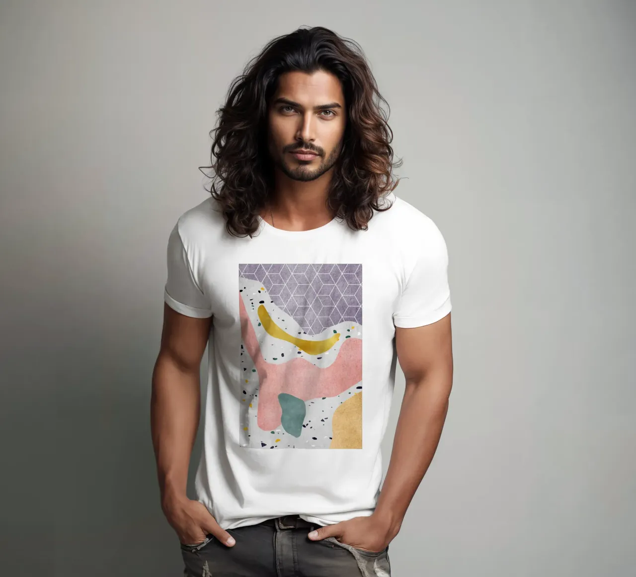 Geometric Harmony No 5 t-shirt da treechild