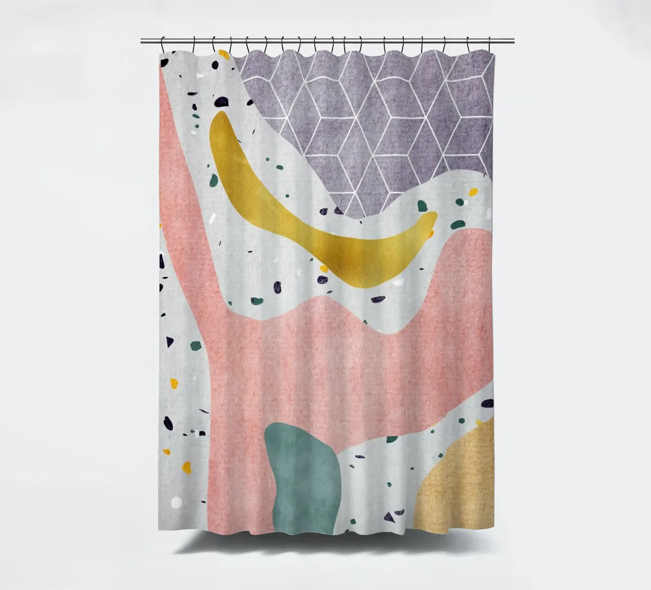 Geometric Harmony No 5 tenda da doccia da treechild