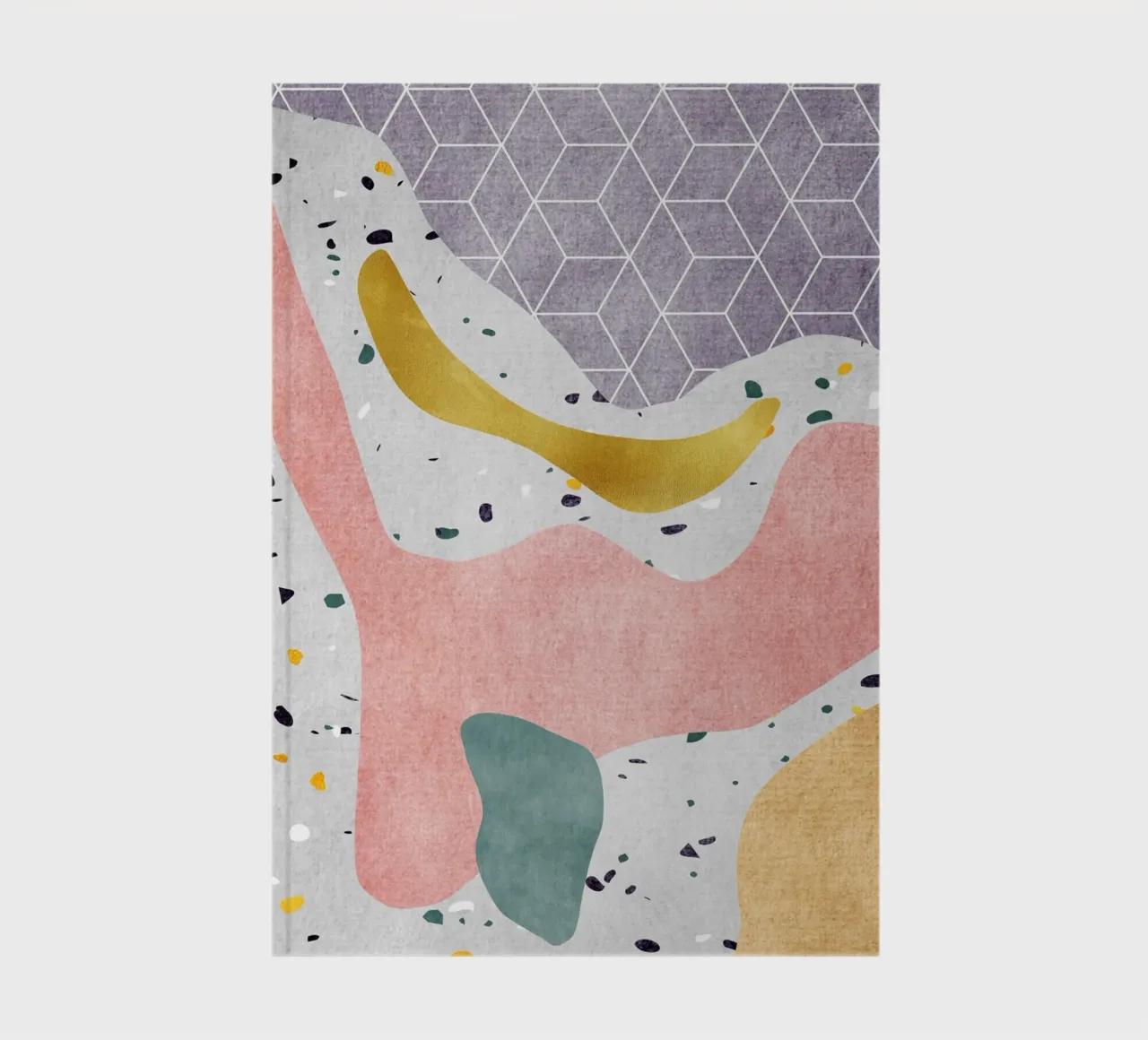 Geometric Harmony No 5 notebook by treechild