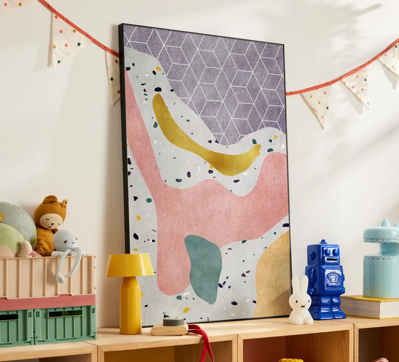 Geometric Harmony No 5 alluminio dibond da treechild