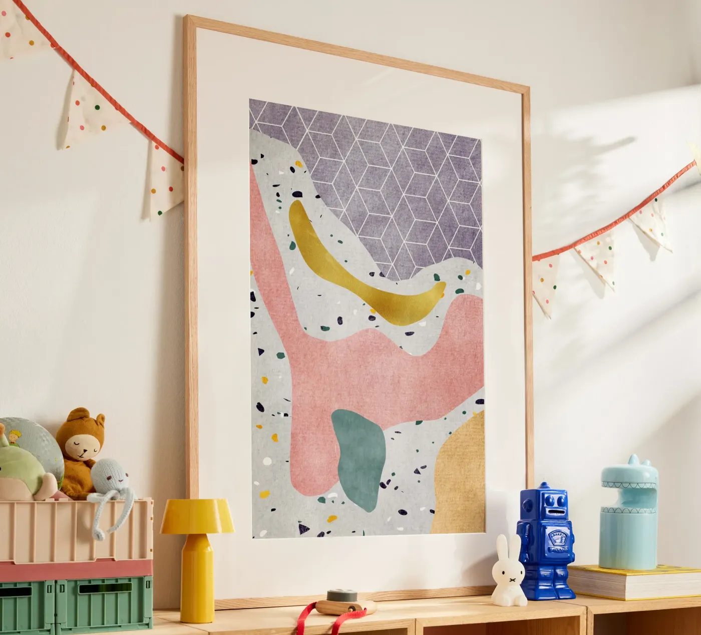 Geometric Harmony No 5 poster da treechild