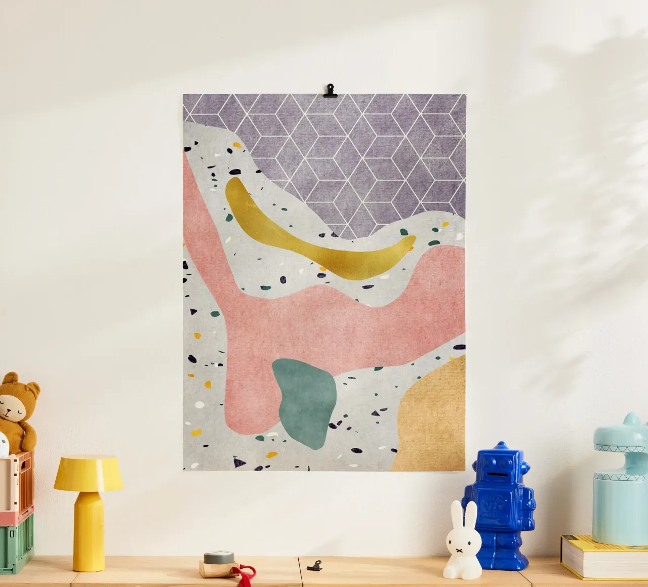 Geometric Harmony No 5 carta hahnemühle da treechild