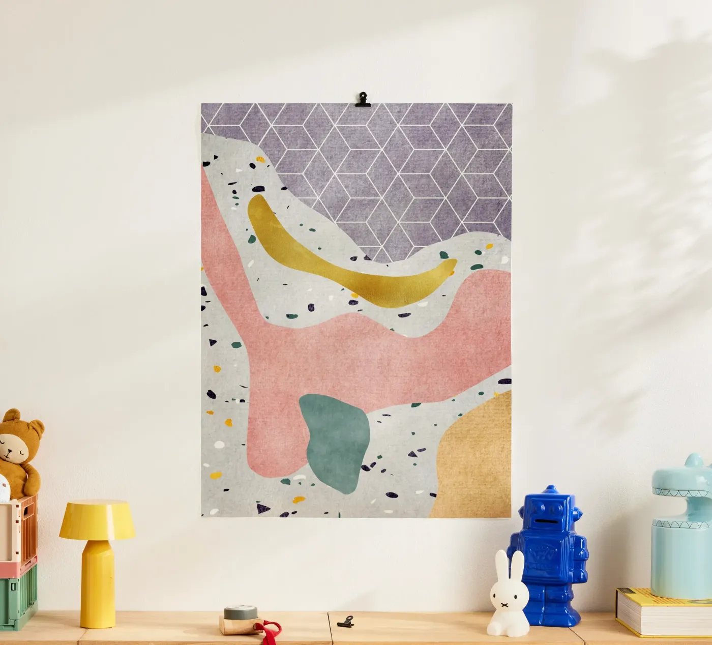 Geometric Harmony No 5 poster da treechild