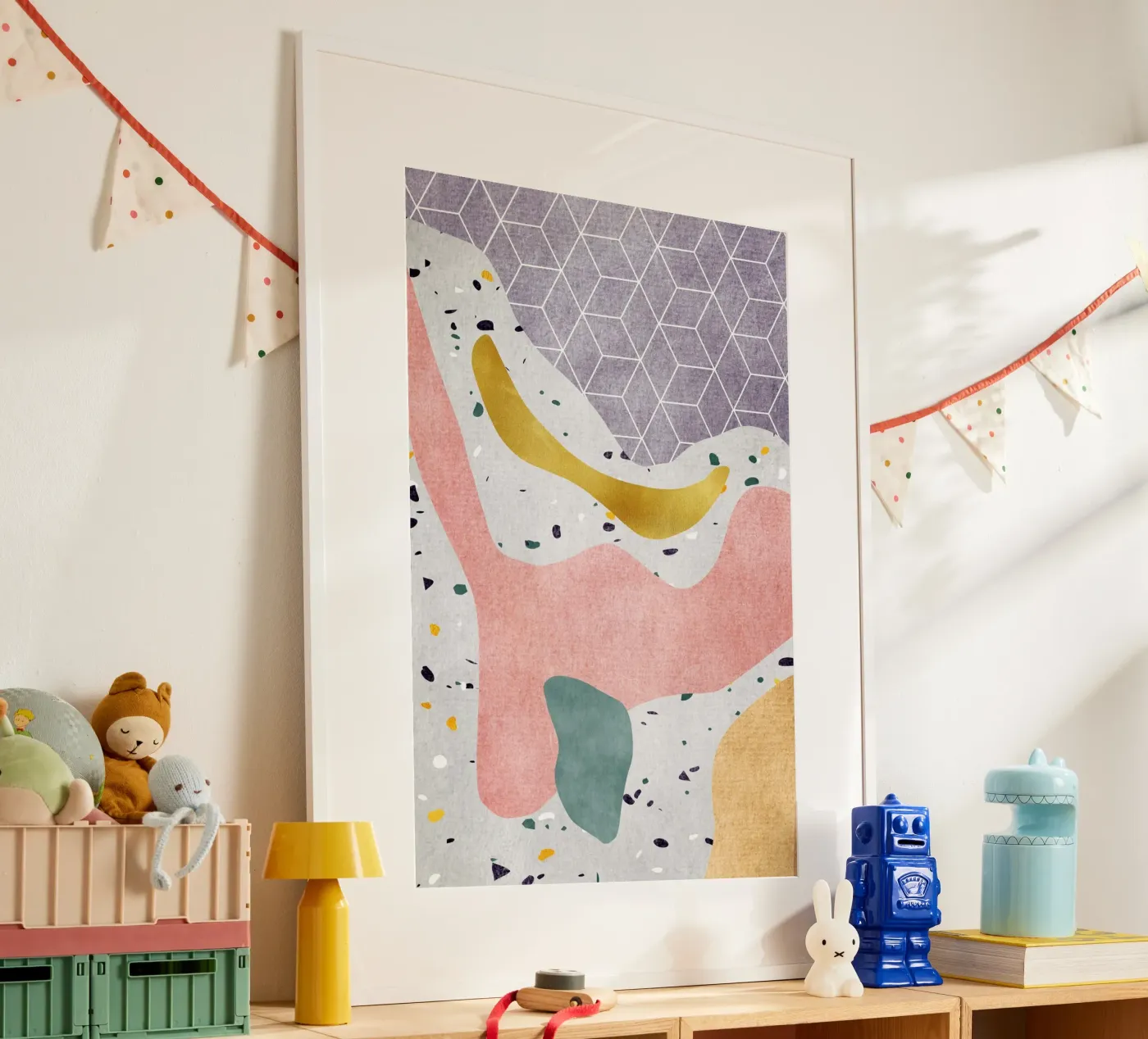 Geometric Harmony No 5 poster da treechild