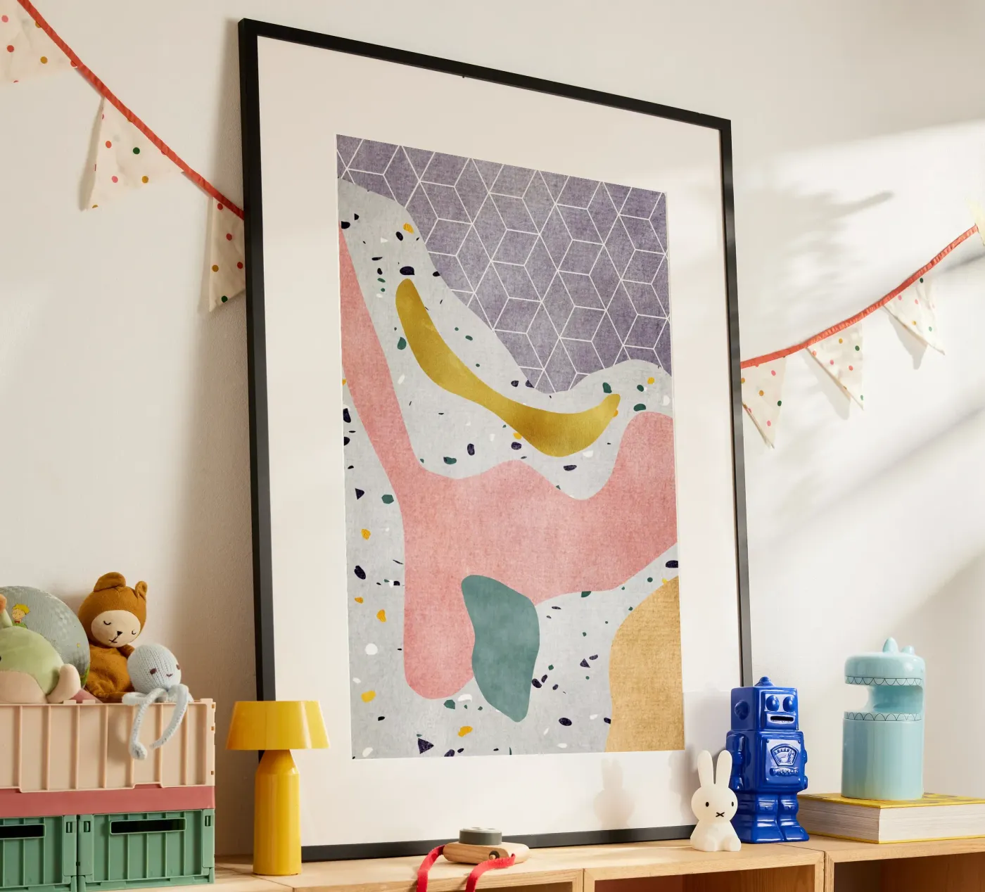 Geometric Harmony No 5 poster da treechild