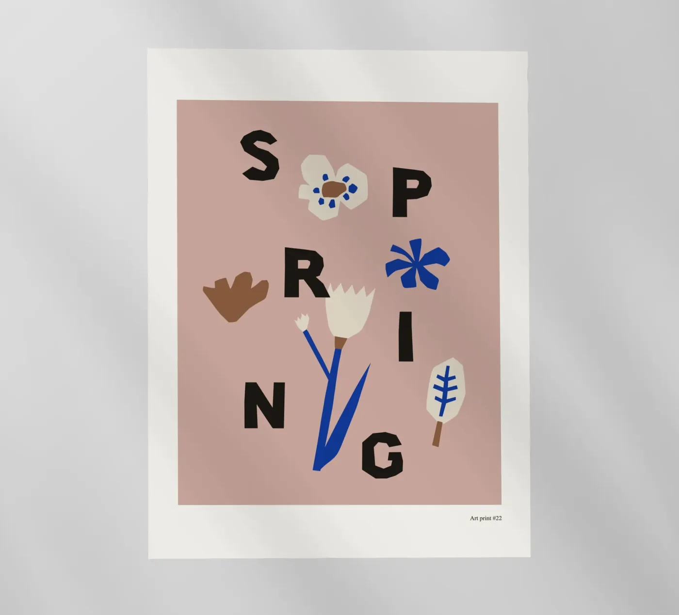 Spring backlit folie van treechild