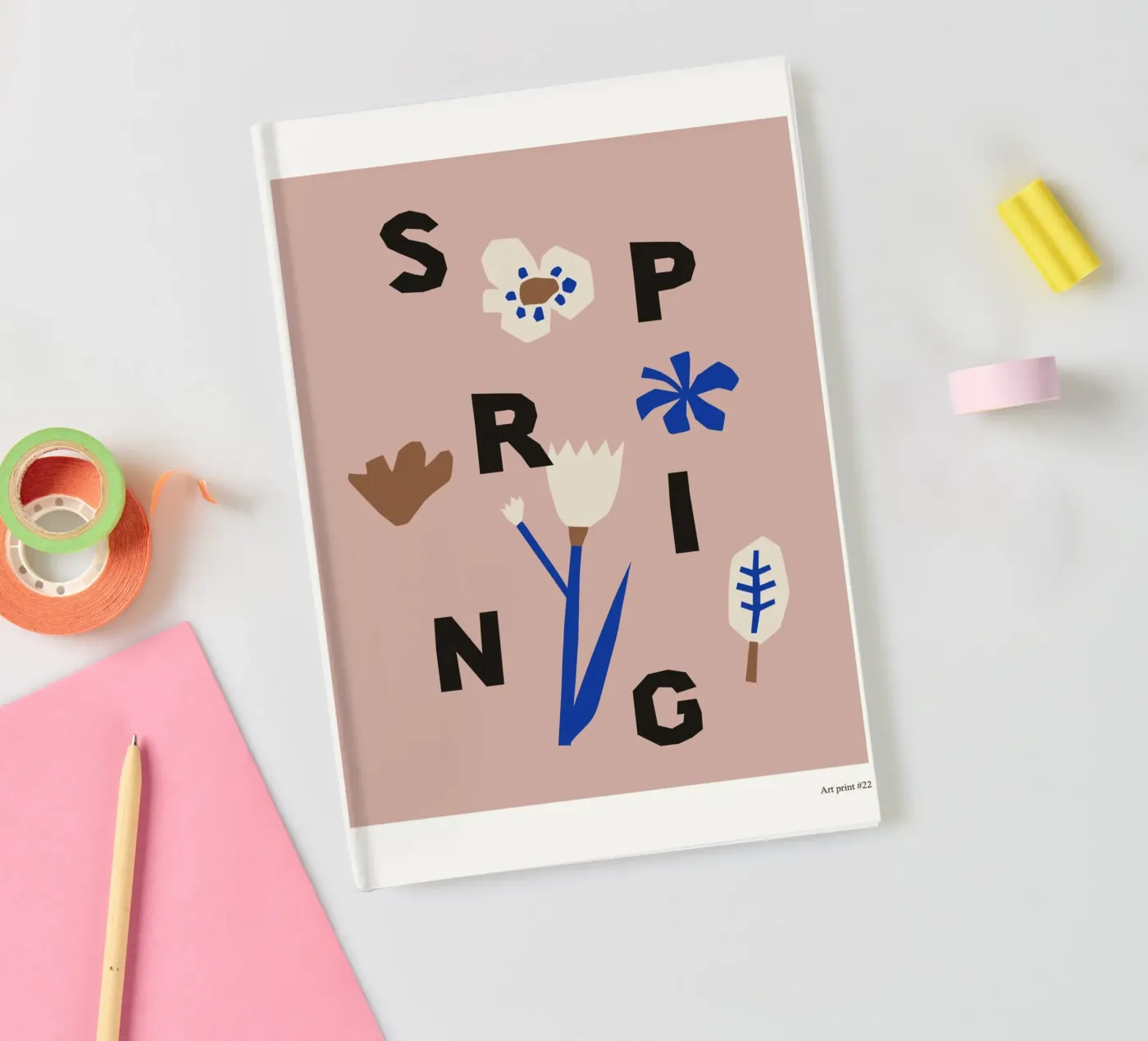 Spring notitieboek van treechild