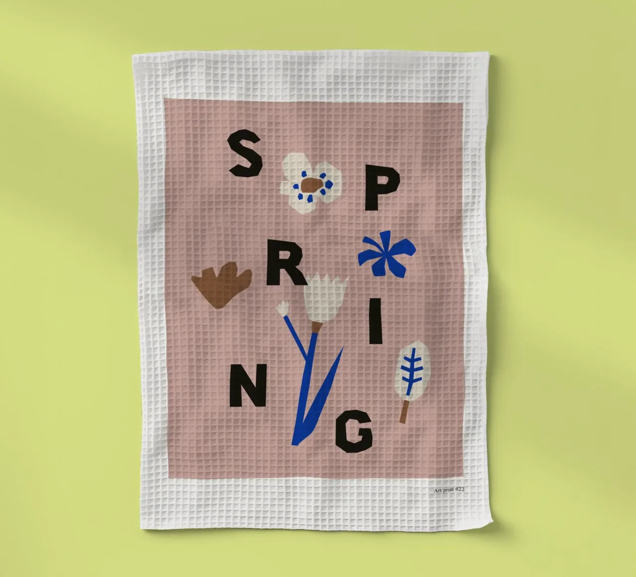 Spring canovaccio da cucina da treechild
