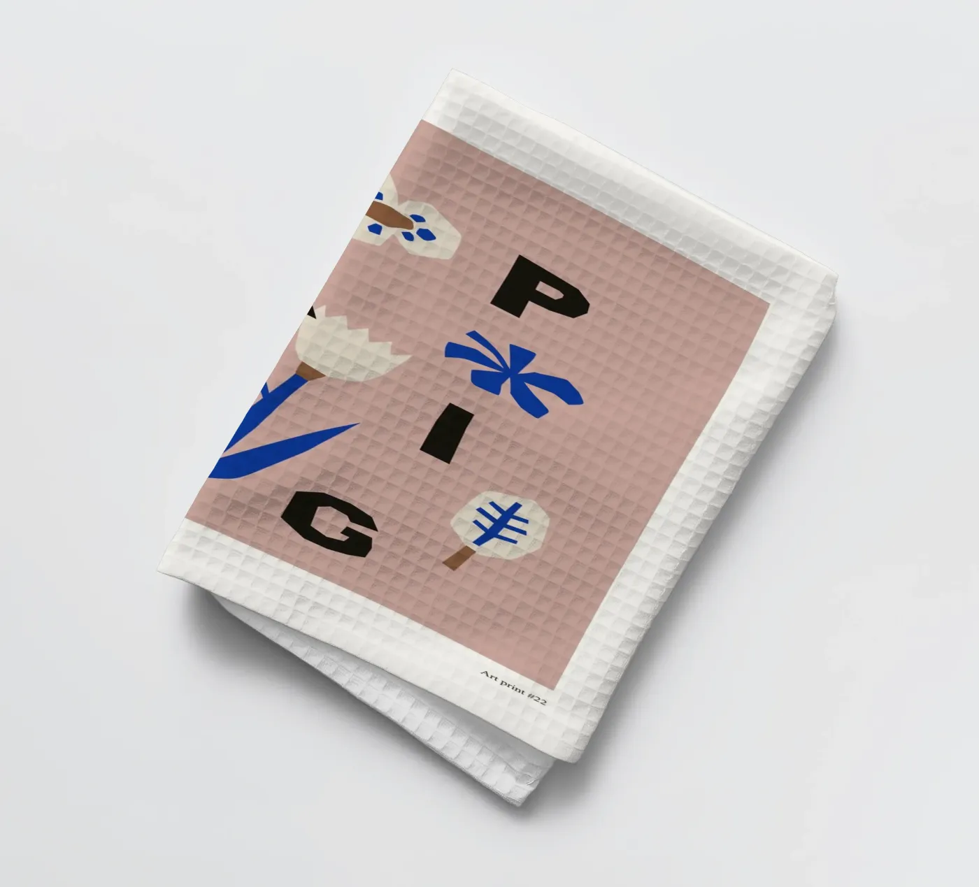 Spring tea towel by treechild