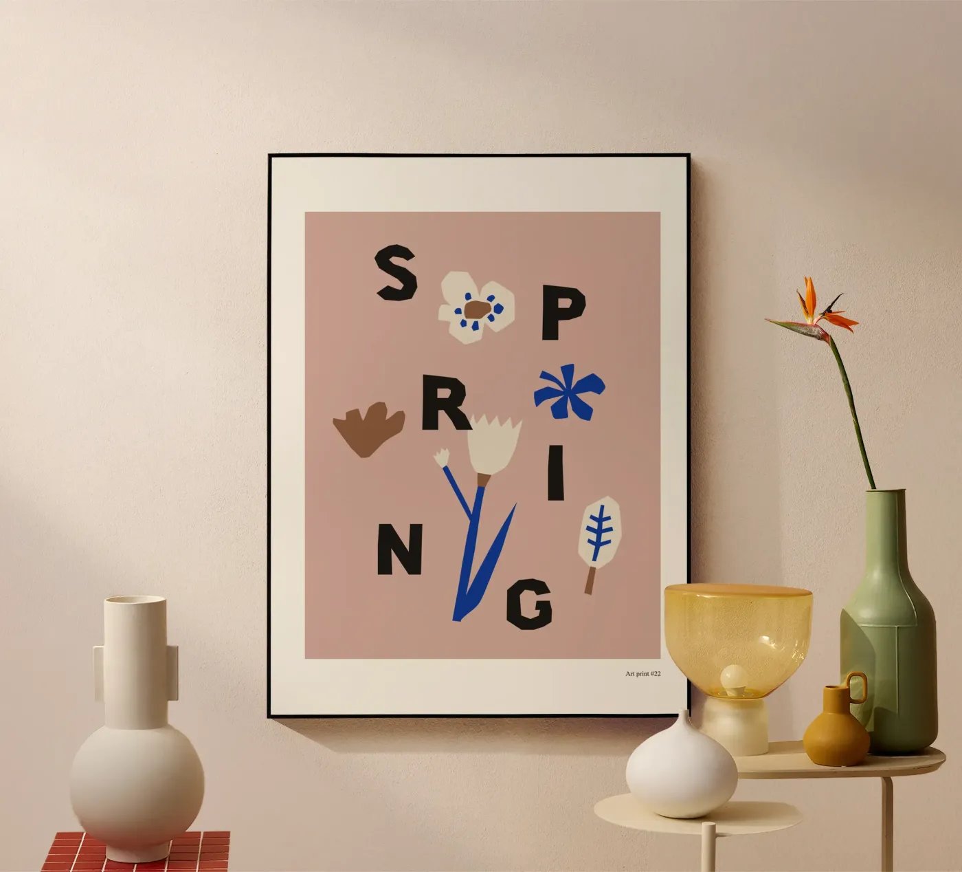 Spring acryl van treechild