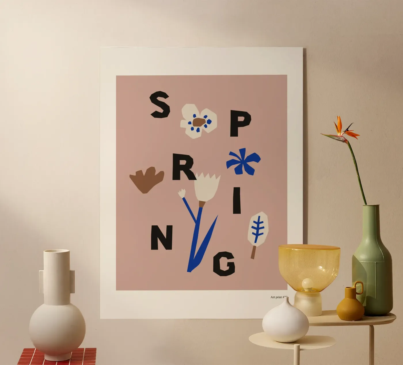 Spring acryl van treechild