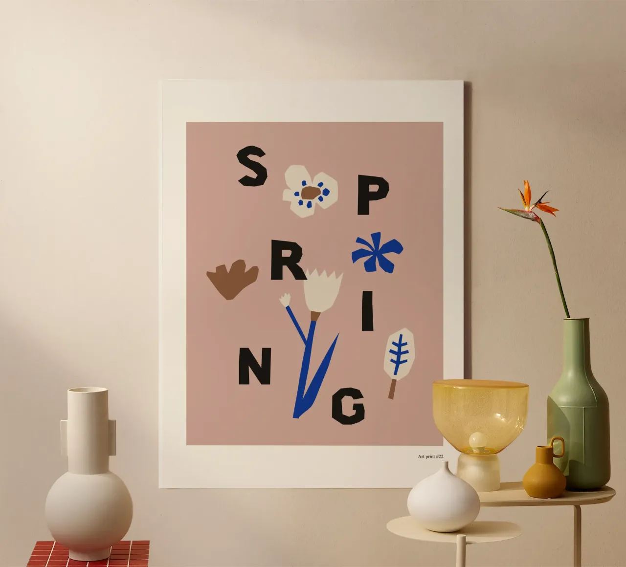 Spring tela con Cornice a cassetta da treechild