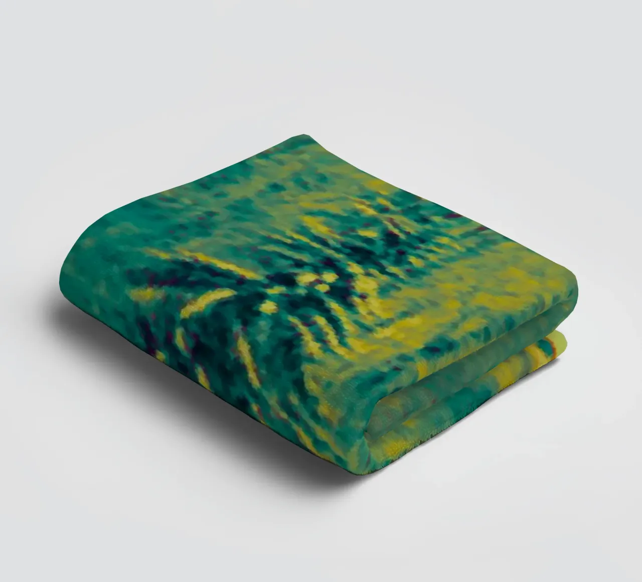 Alberi innevati nella foresta asciugamano da bagno da Something for you