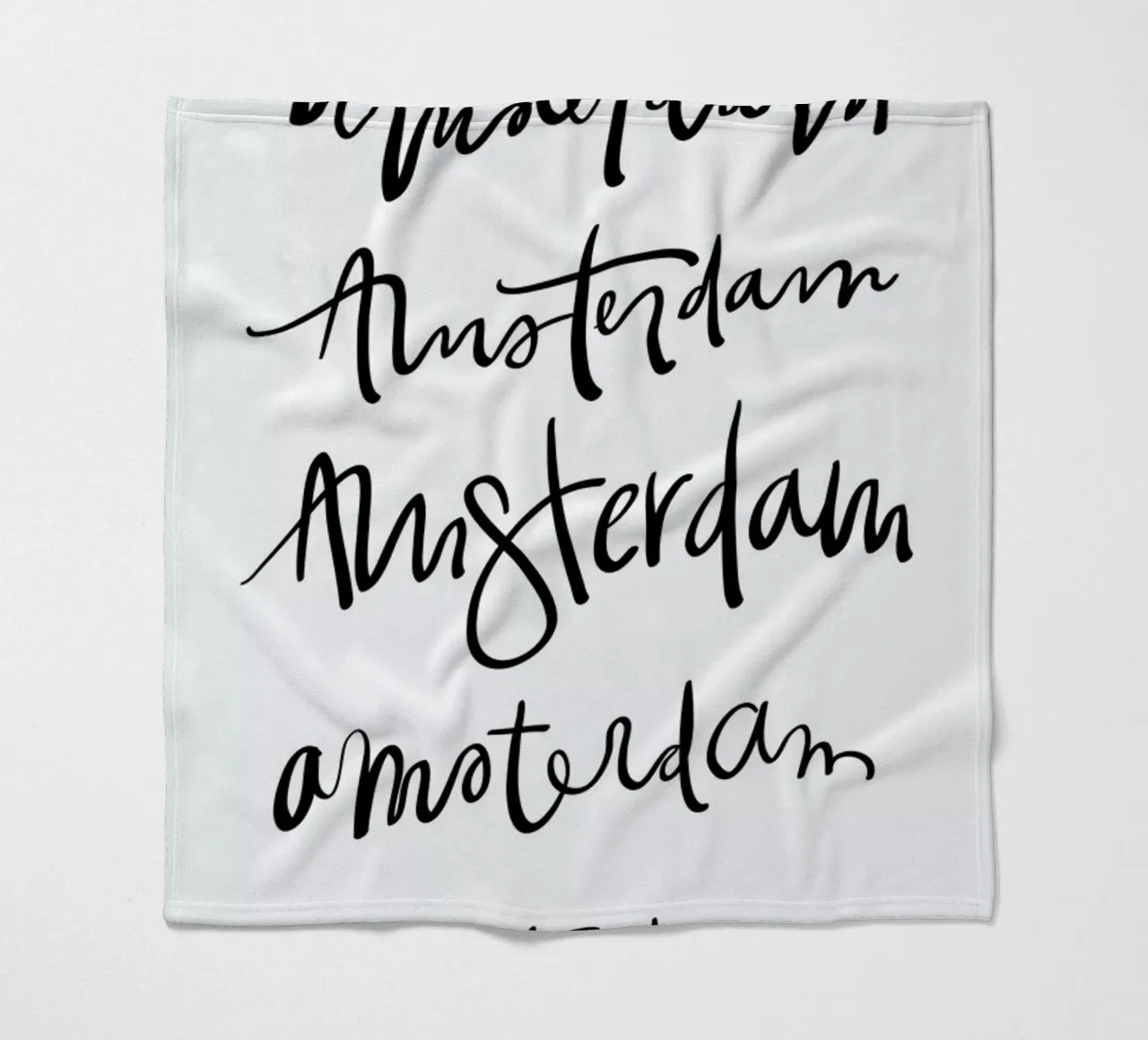 Amsterdam coperta in pile da Kristen Polsinelli