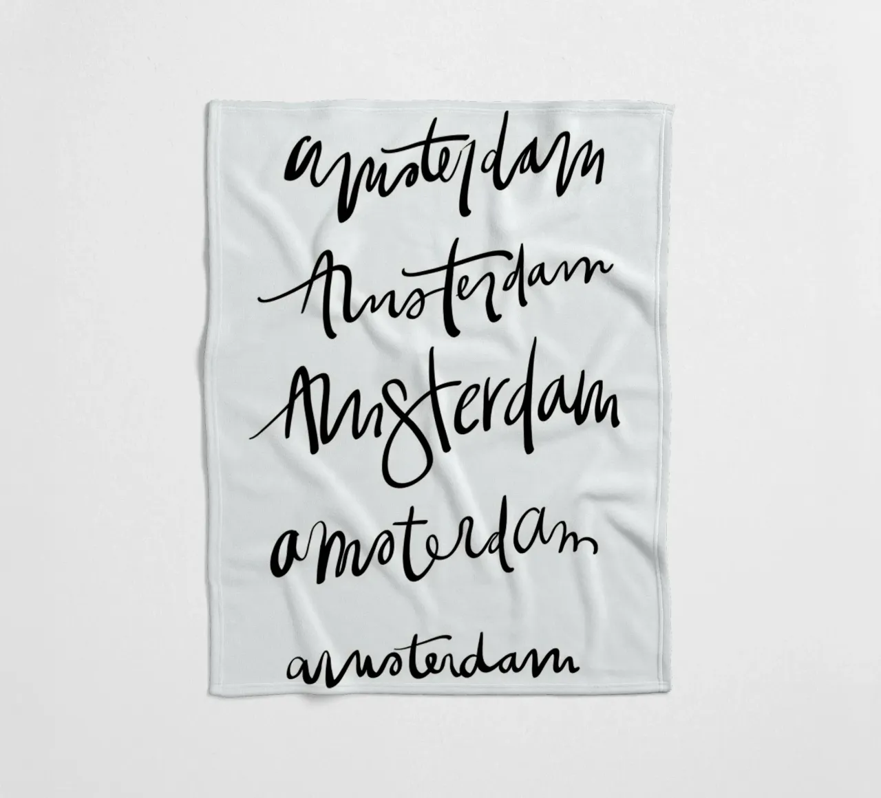 Amsterdam coperta in pile da Kristen Polsinelli