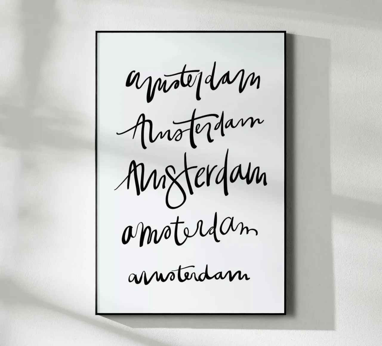 Amsterdam plexiglass da Kristen Polsinelli