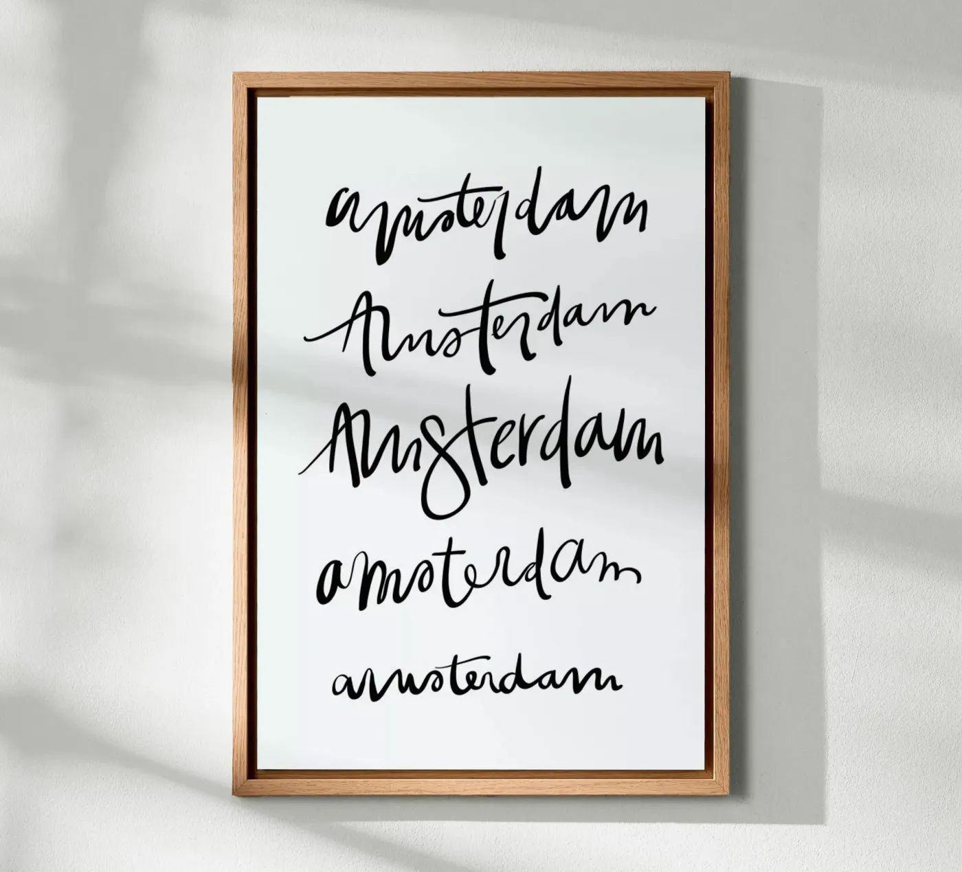Amsterdam alluminio dibond da Kristen Polsinelli