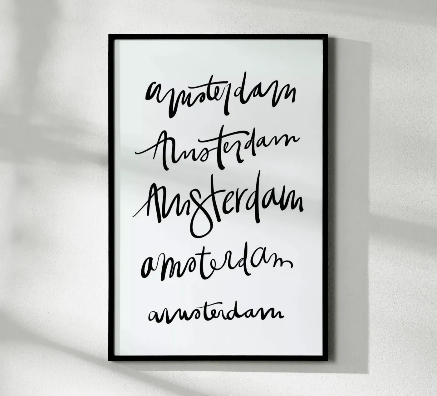 Amsterdam poster van Kristen Polsinelli