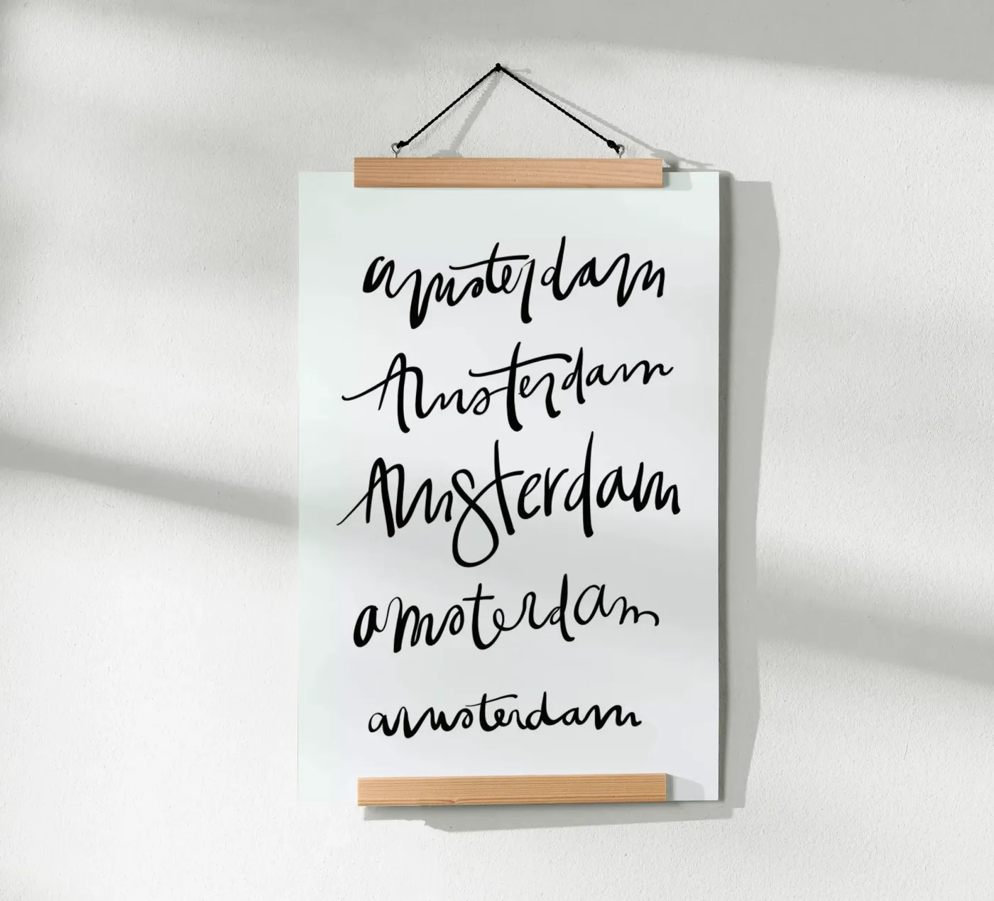 Amsterdam poster van Kristen Polsinelli