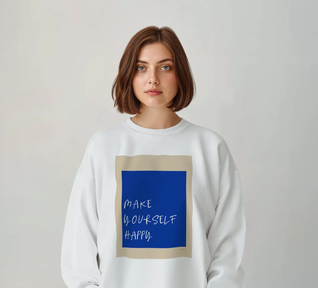 Make Yourself Happy felpa da treechild