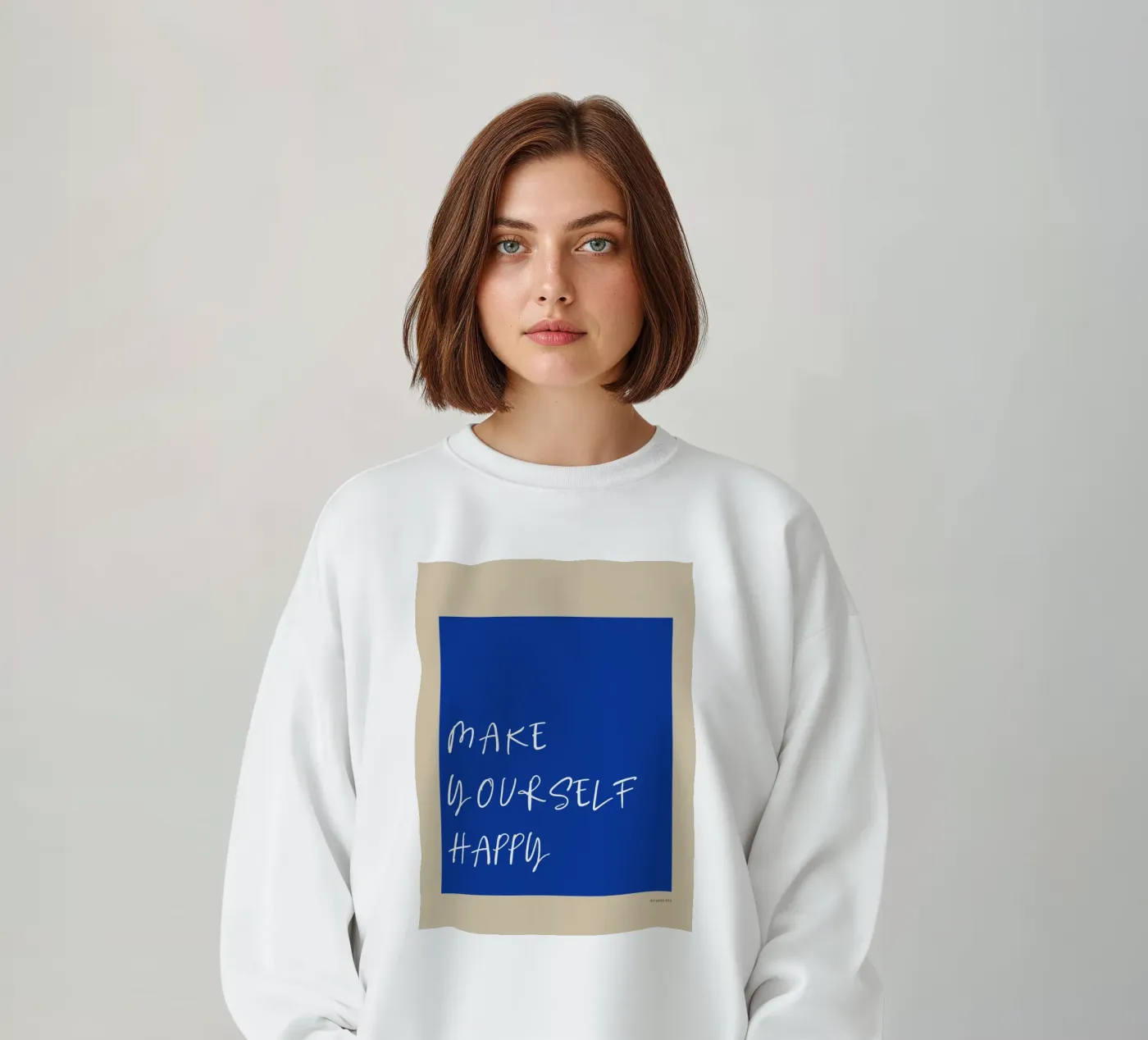 Make Yourself Happy felpa da treechild