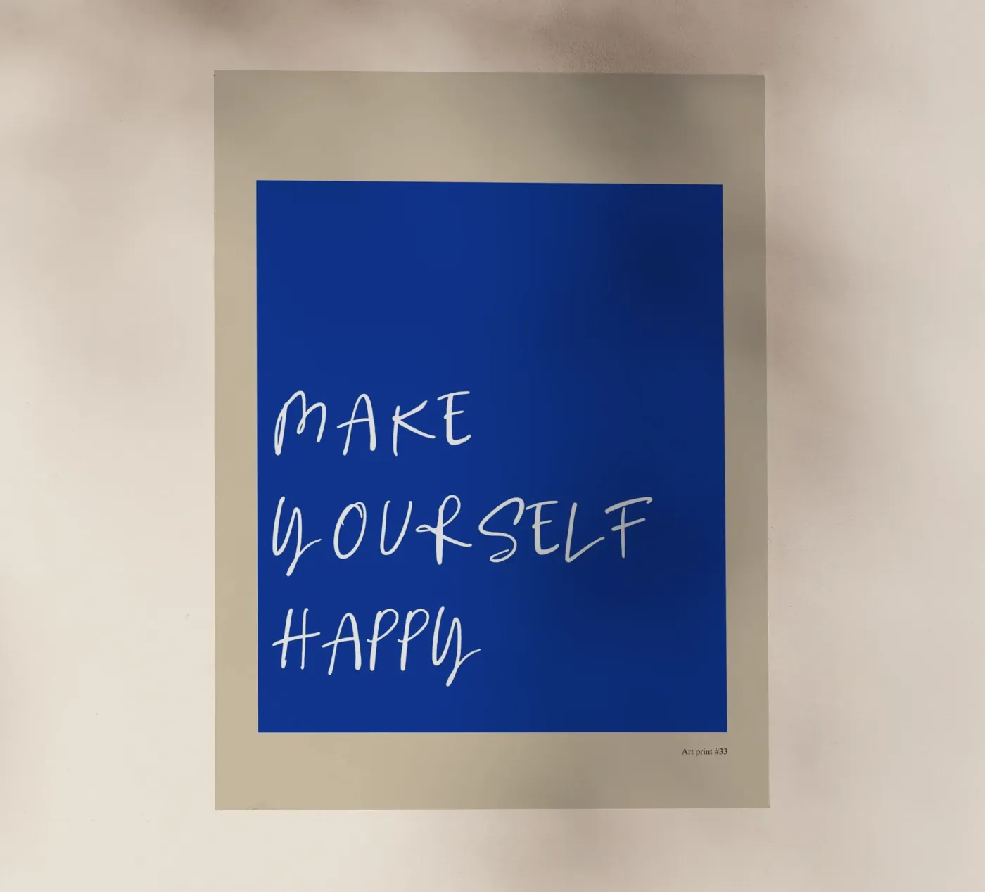 Make Yourself Happy pellicola backlit da treechild