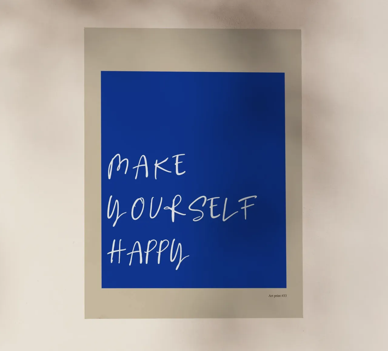 Make Yourself Happy pellicola backlit da treechild