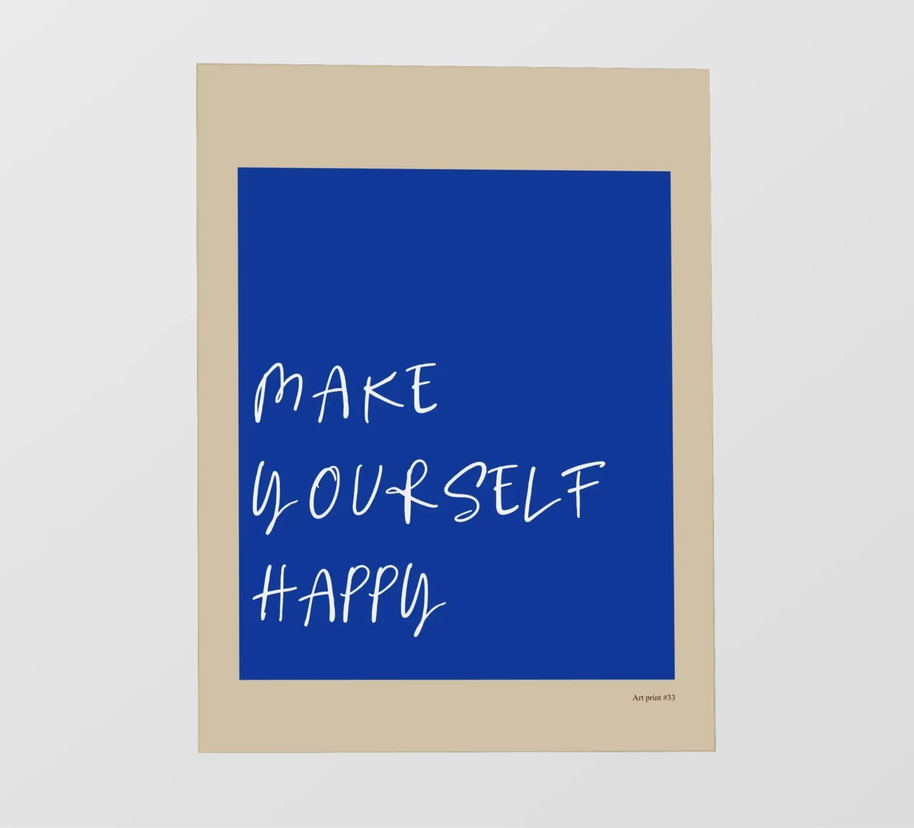 Make Yourself Happy pellicola backlit da treechild