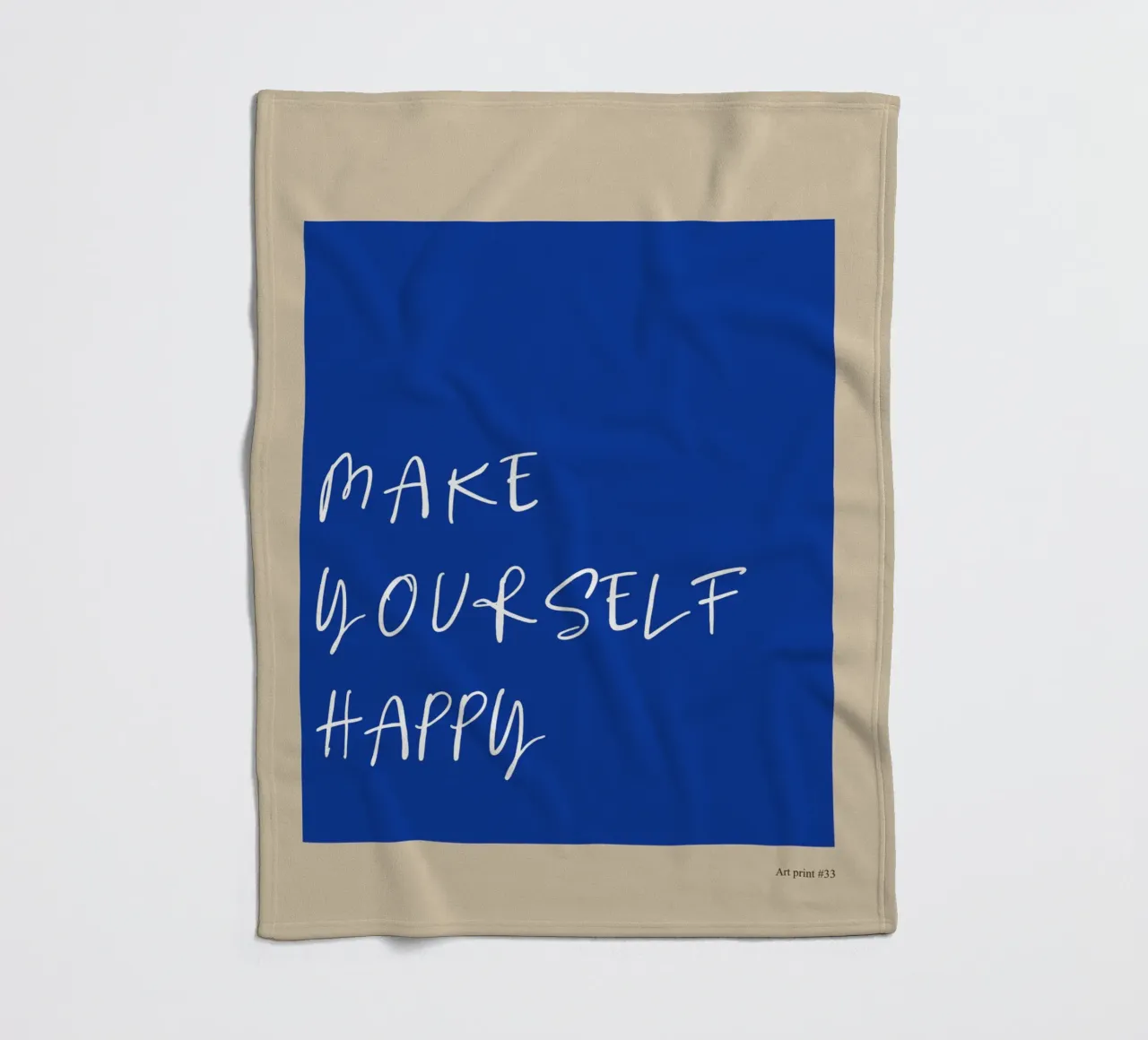 Make Yourself Happy coperta in pile da treechild