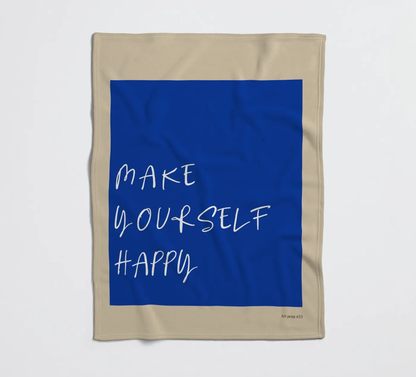 Make Yourself Happy fleecedeken van treechild