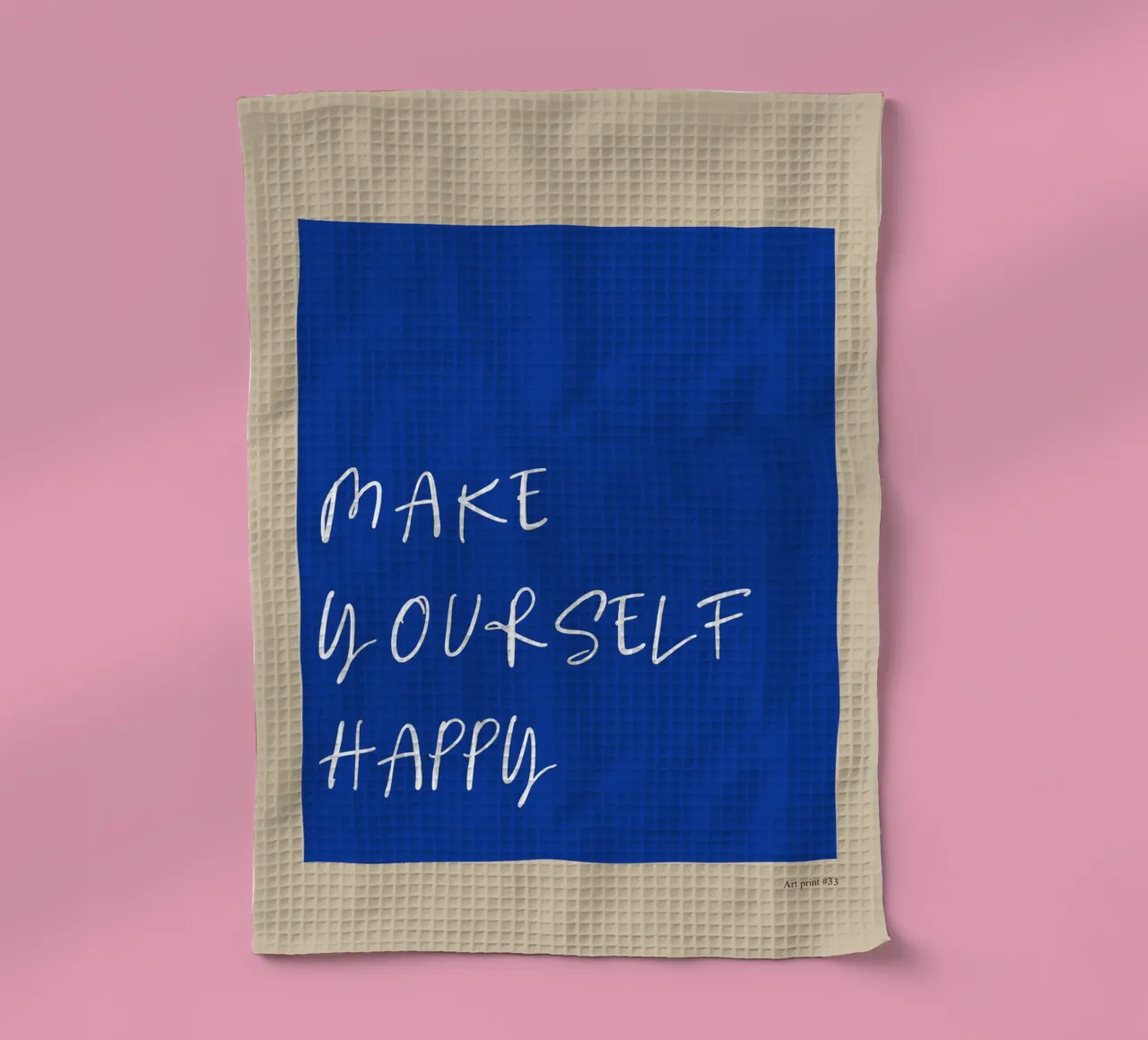 Make Yourself Happy Geschirrtuch von treechild