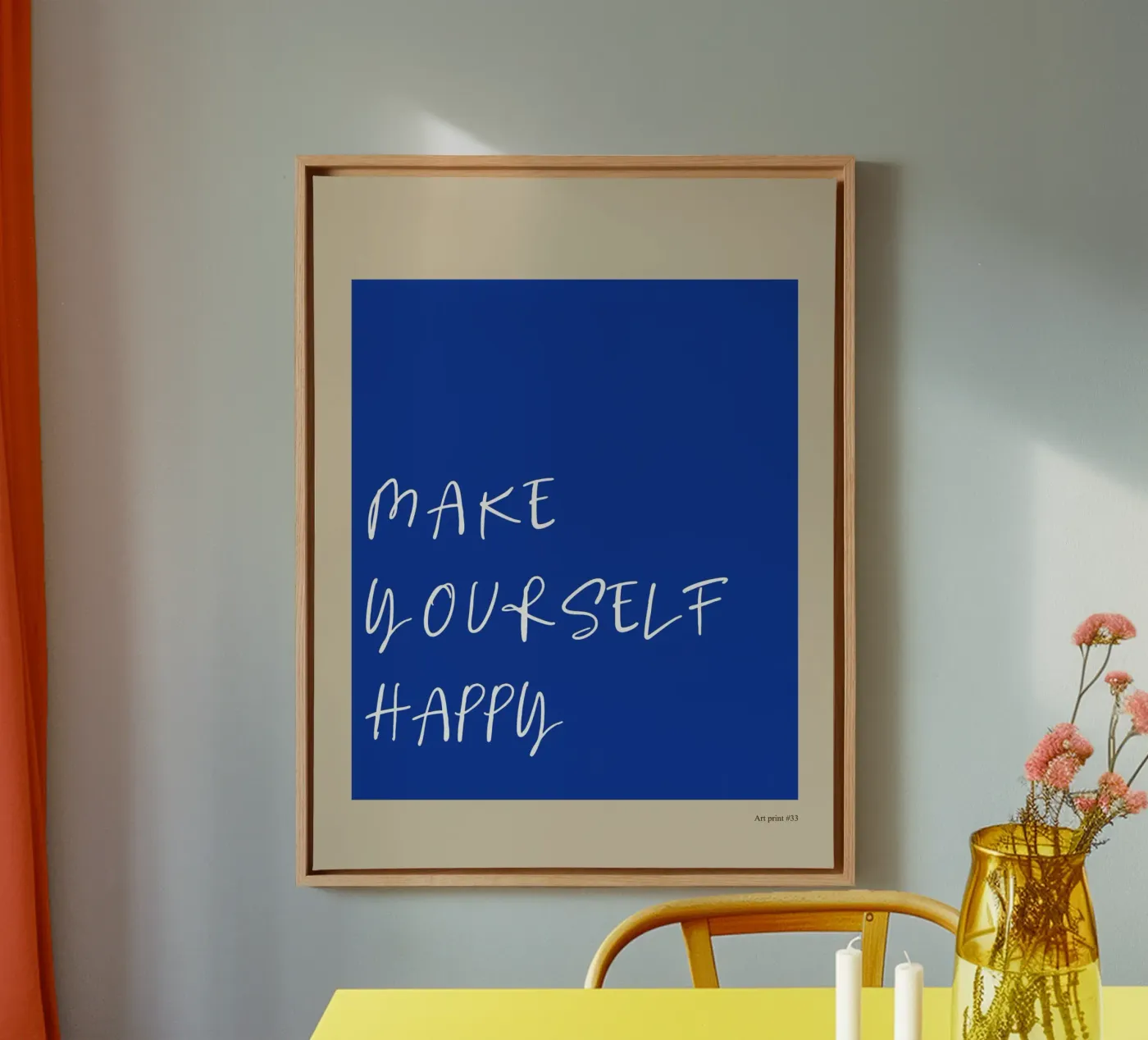 Make Yourself Happy canvas by treechild