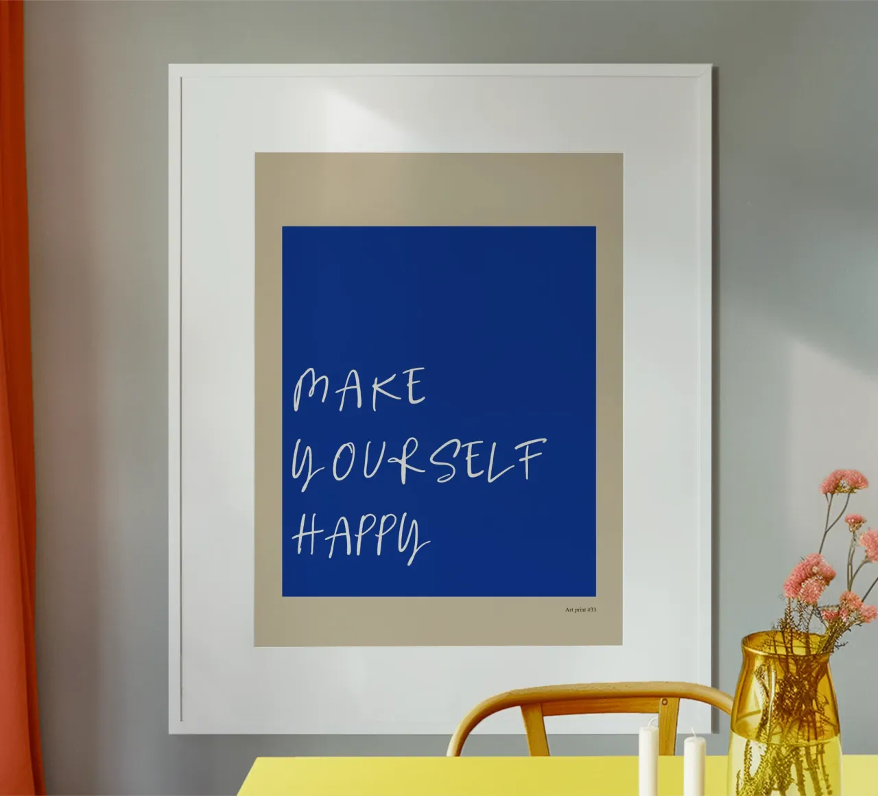 Make Yourself Happy poster da treechild