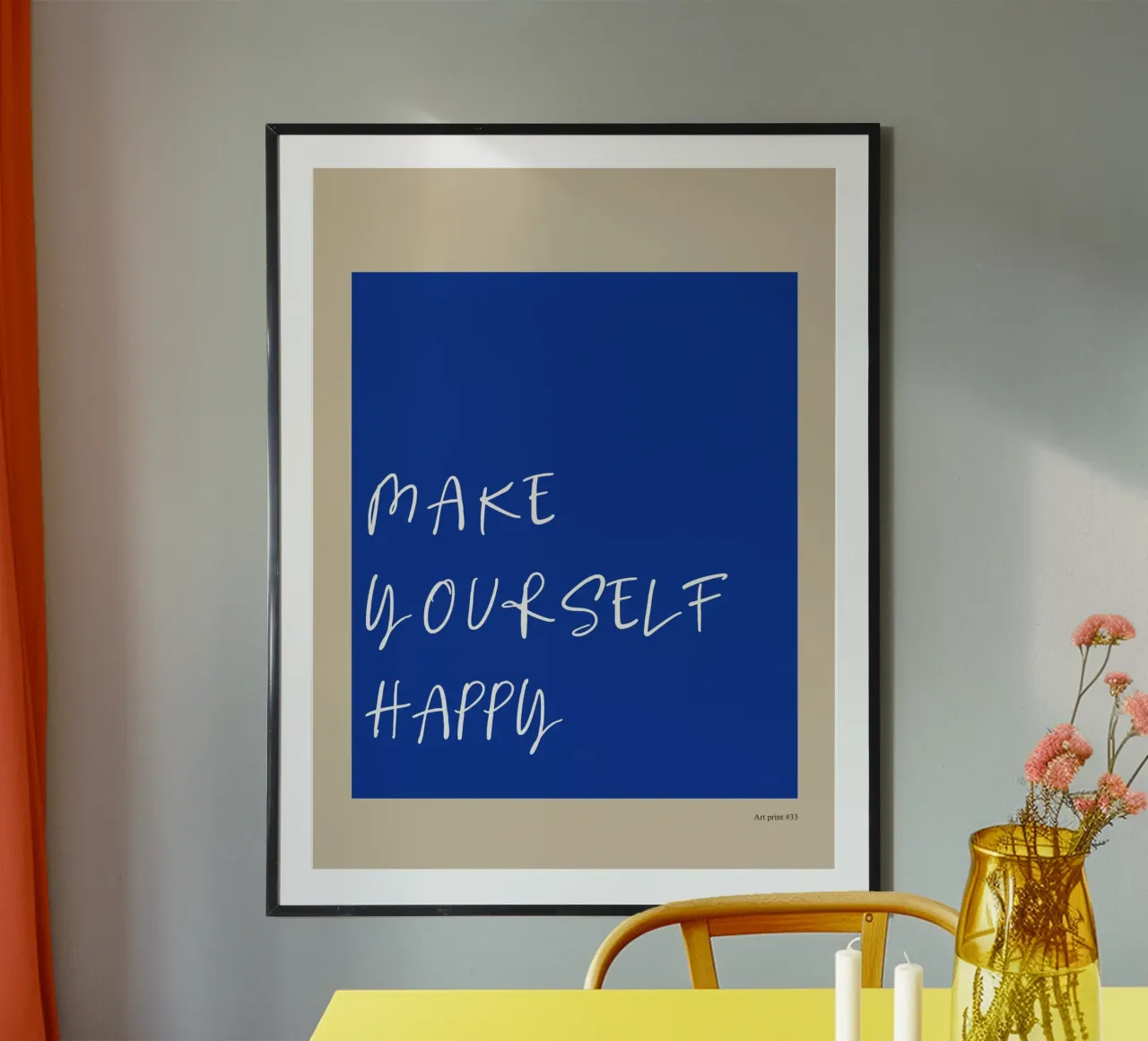 Make Yourself Happy poster da treechild