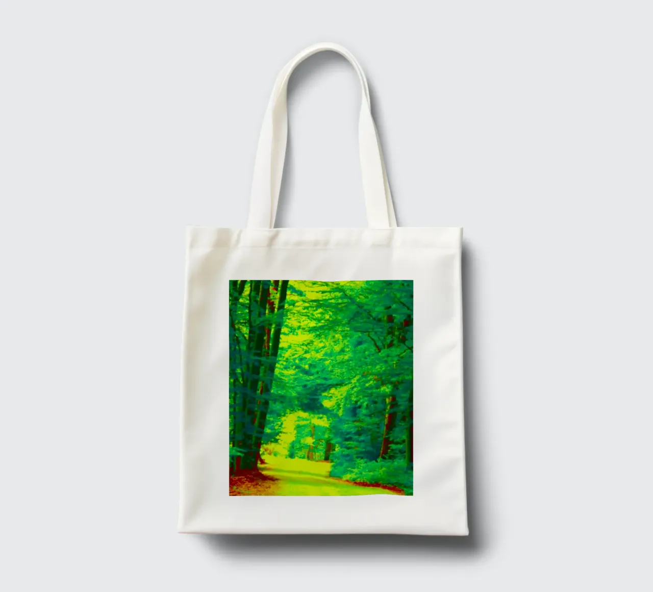 A path in the forest in summer tote bag by Something for you