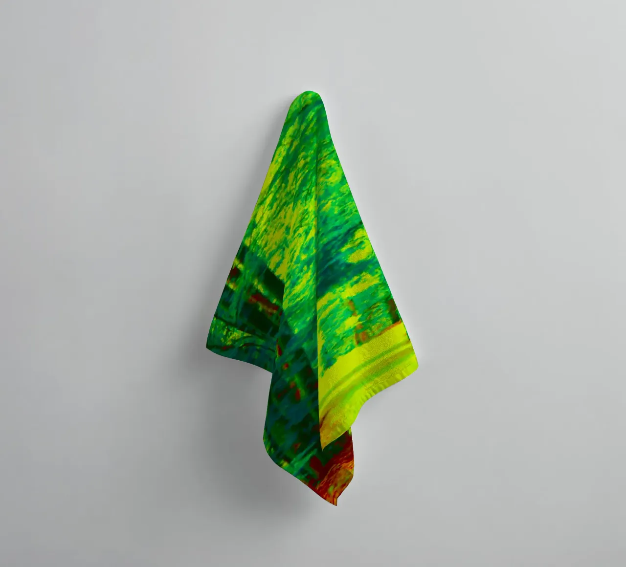 A path in the forest in summer towel by Something for you