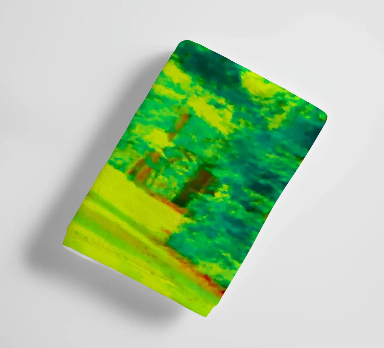 Ein Weg im Wald im Sommer Handtuch von Something for you