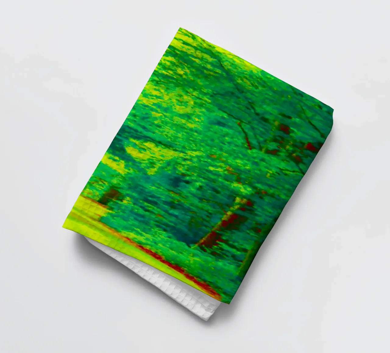 A path in the forest in summer tea towel by Something for you