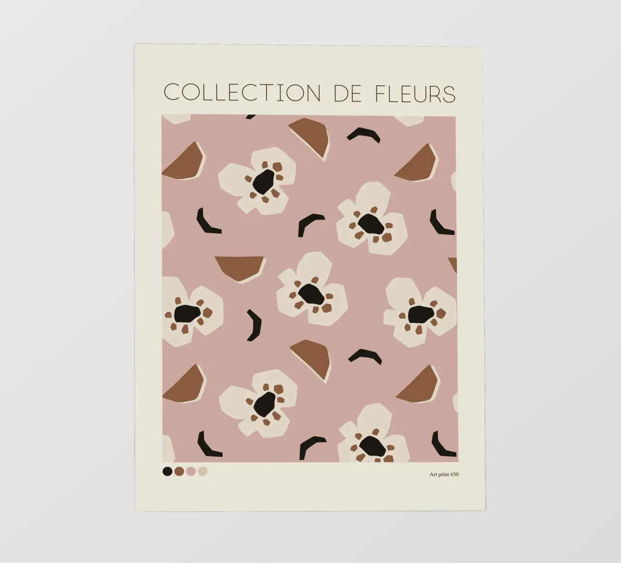 Collection De Fleurs No 2 telo in pvc da treechild
