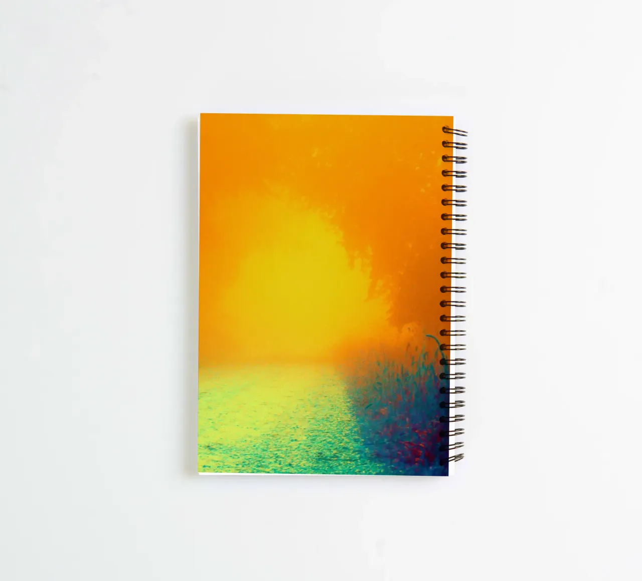 Ein Weg im Wald im Nebel Ringbuch von Something for you