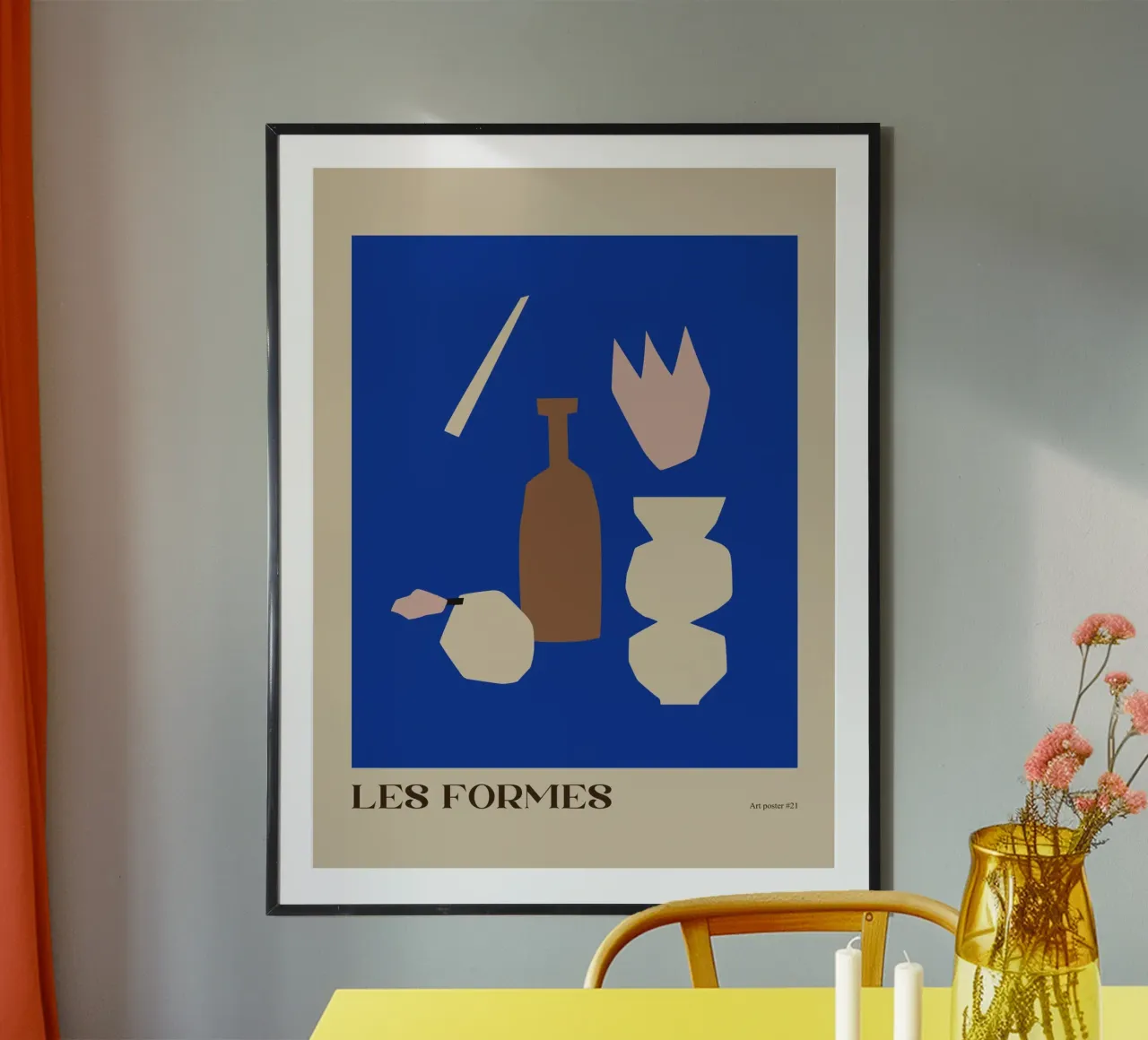 Les Formes poster by treechild