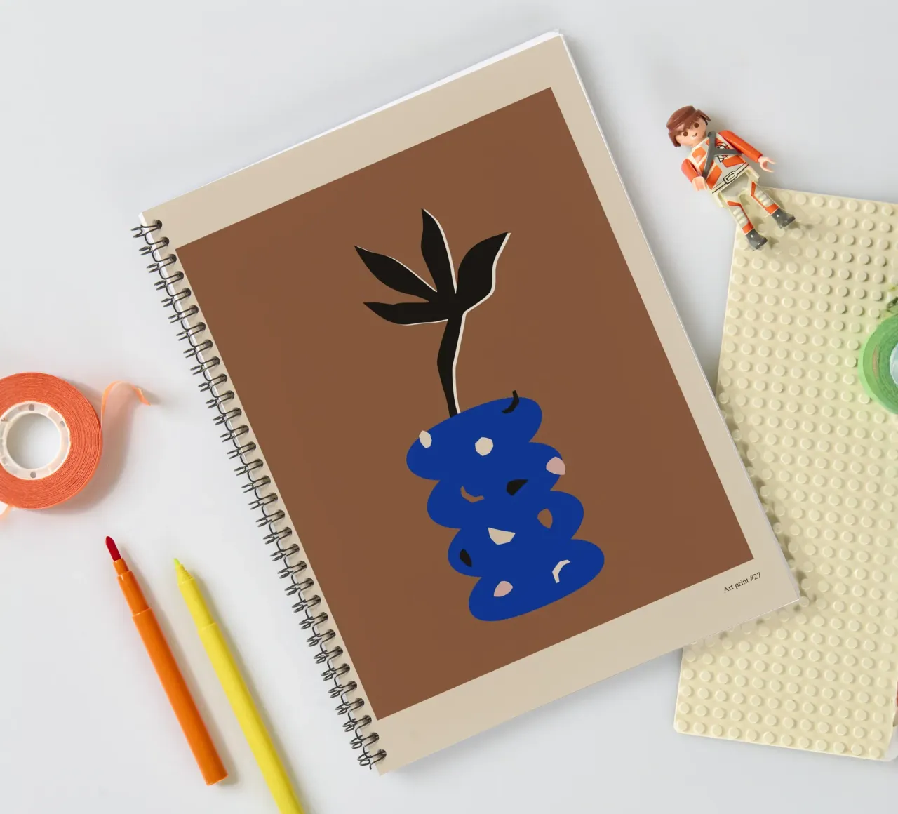 Art Print No 27 diario ad anelli da treechild