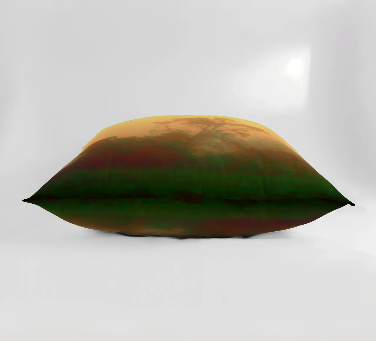 A lonely tree in the fog decorative cushion by Something for you
