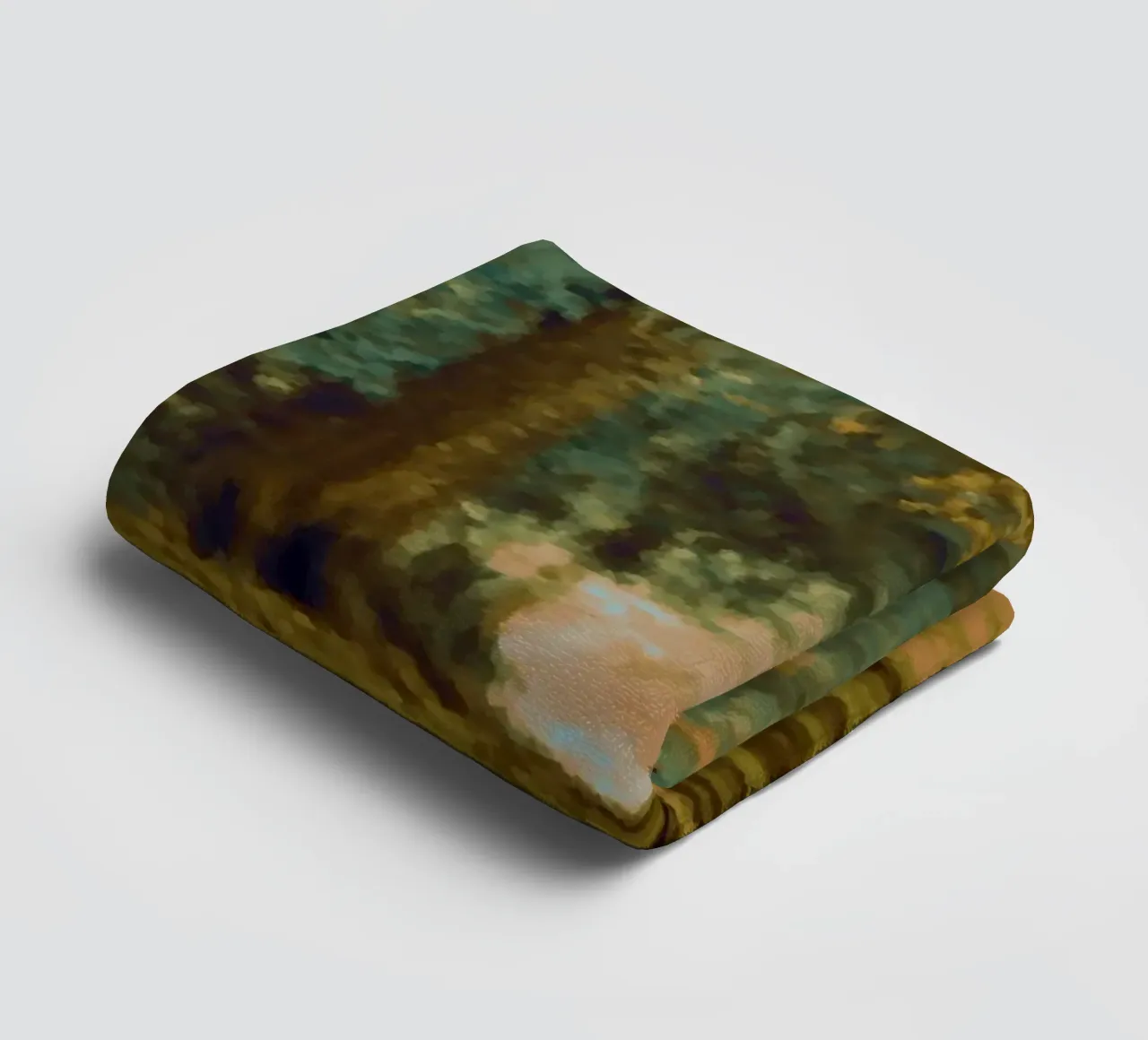 A path in the forest in summer towel by Something for you